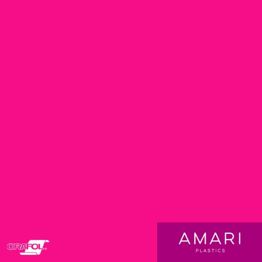 Orafol Oracal 6510 046 Fluorescent Pink 630mm | Amari Plastics