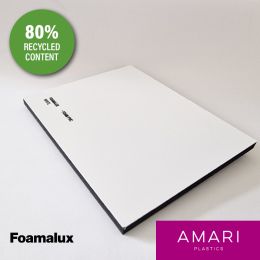BUY 5mm White PVC Foam Sheet 2440x1220 #116356 | Amari Plastics