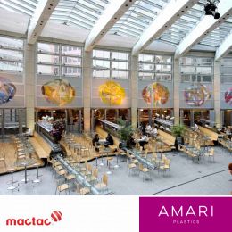 Mactac JT 8700 CG-RT Gloss Clear Removable 1370mm 50m | Amari Plastics